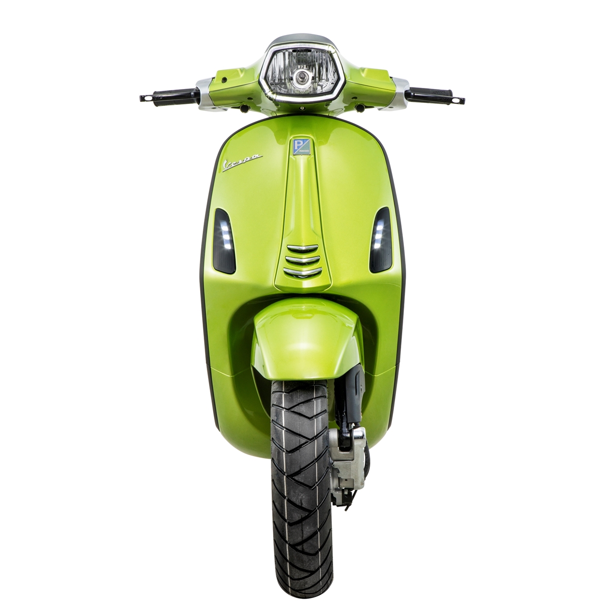 Anillo de luz LED negro brillante para Vespa Sprint 125/150cc 4T ('13-'18)
