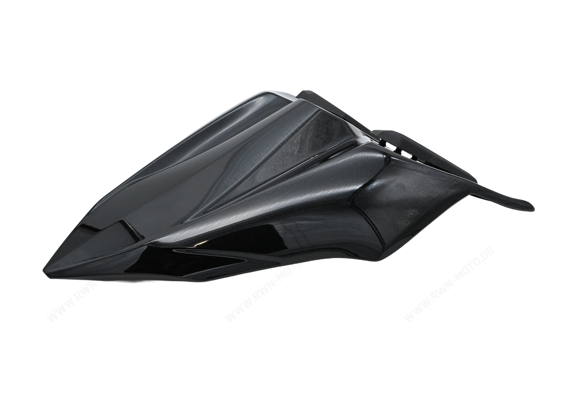 Funda para el asiento del acompañante "660" Negro Spark Metalizado Ninja650 2017/ Z650 2017 Original Kawasaki