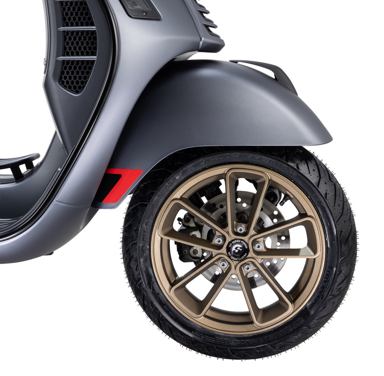 Llanta delantera/trasera 13" para Vespa GTS/GTS Super/GTV/GT 60/GT/GT L 125-300ccm, bronce mate
