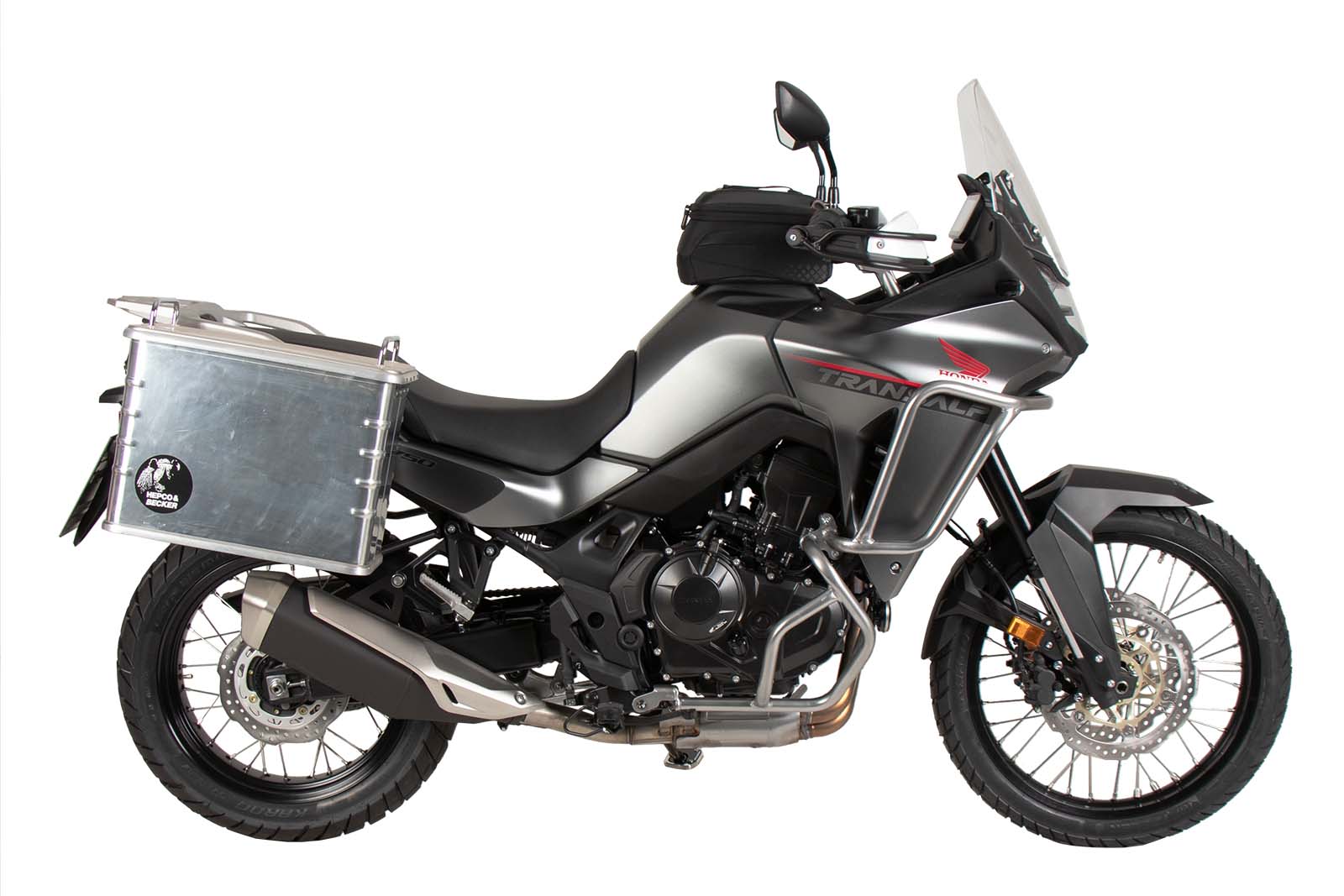 Soporte para maletas laterales atornillado, negro, para Honda XL 750 Transalp / E-Clutch (25-) Hepco & Becker