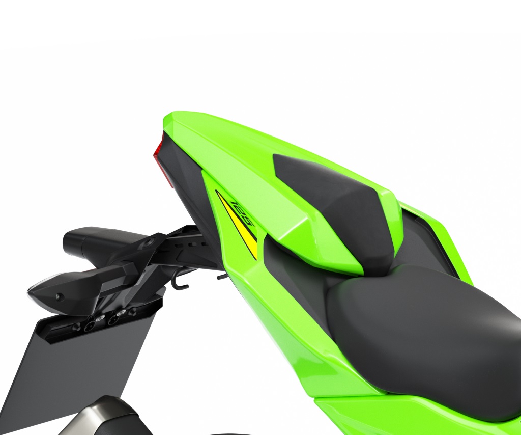 Funda asiento pasajero 51P GRN Candy Lime Green para Kawasaki Ninja /Z 125