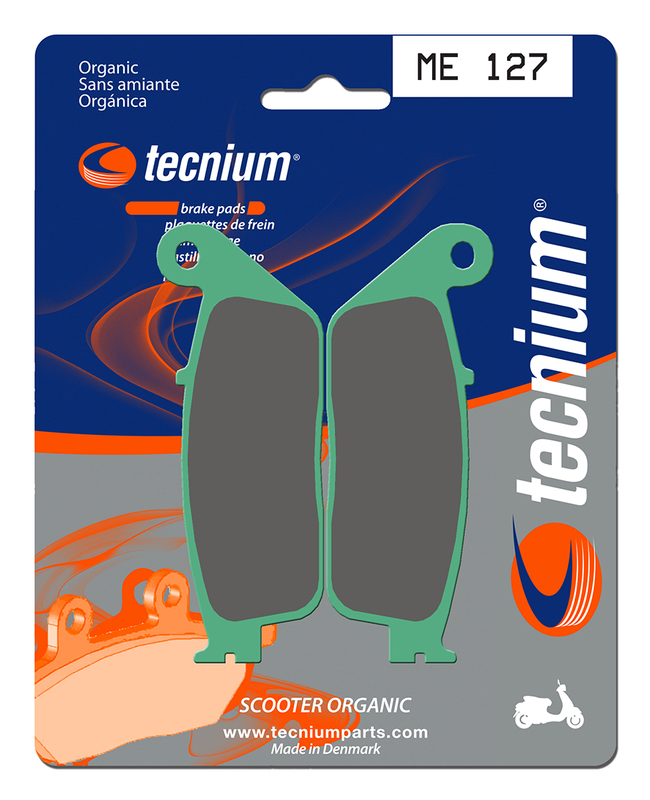 Pastillas de Freno Orgánicas Tecnium Scooter - ME127