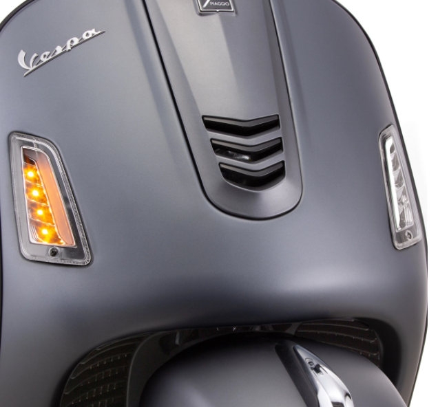 Kit de indicadores delanteros y traseros para Vespa GTS/GTS Super/GTV 125-300cc ('14-), transparente