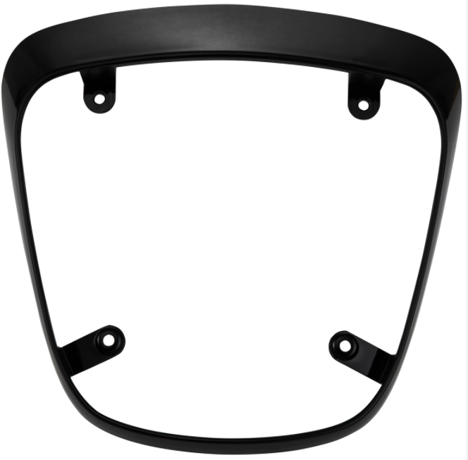 Piloto trasero para Vespa Primavera/Sprint 50-150cc ('18-), negro brillante