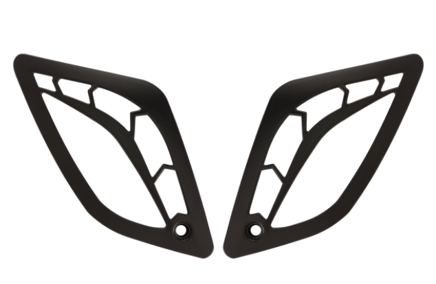Rejilla indicadora derecha e izquierda, trasera para Vespa GTS/GTS Super/GTV/GT 60/GT/GT L, negro mate