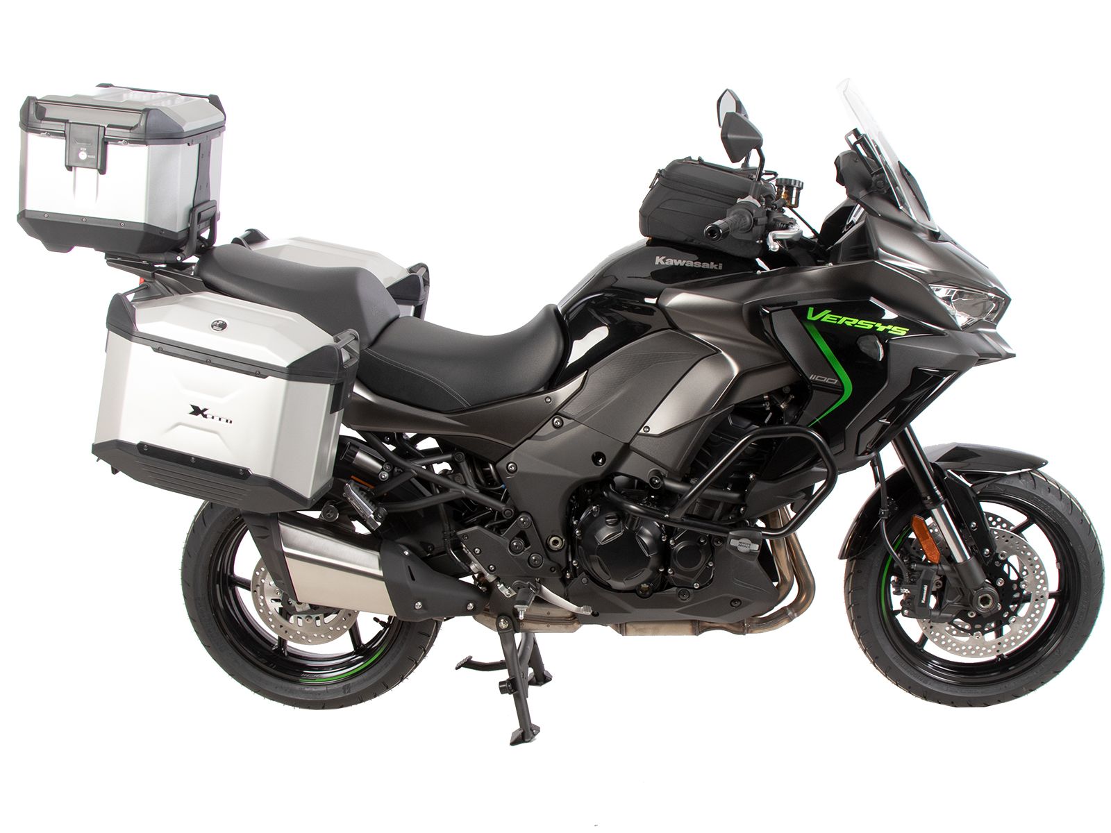 Portamaletas Easyrack negro para Kawasaki Versys 1100 /SE (25-) Hepco & Becker