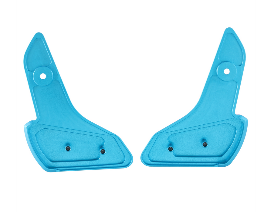 Estriberas derecha e izquierda para Vespa Primavera /Sprint 50-150ccm 2T/4T AC, azul mate