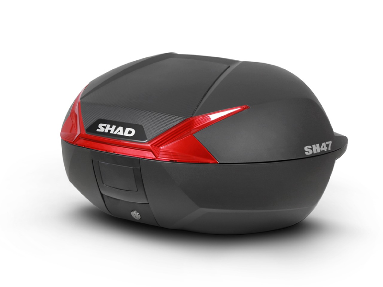 Maleta Shad Top SH47 con reflector rojo, 47l