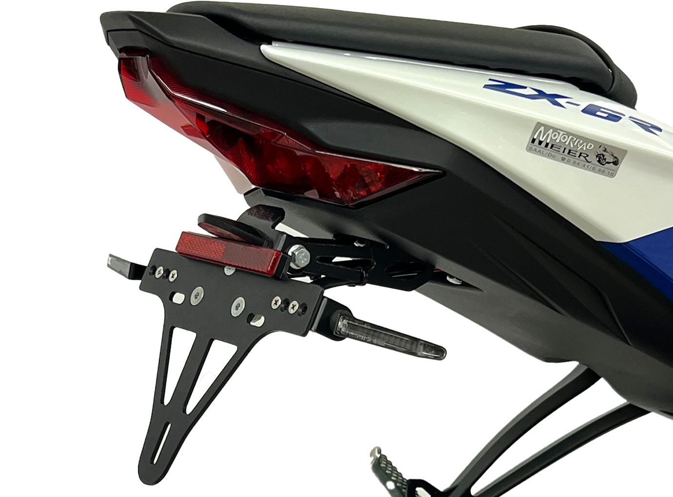 Soporte de matrícula para Kawasaki Ninja ZX-6R (24-)