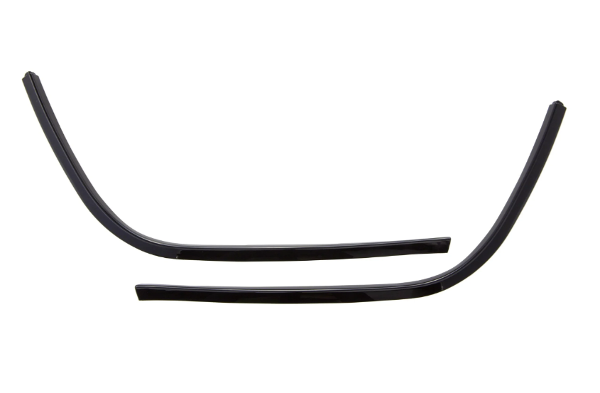 Protector de piernas y pata de cabra mono ranura para Elettrica/Primavera/Sprint 50-150ccm, negro brillante