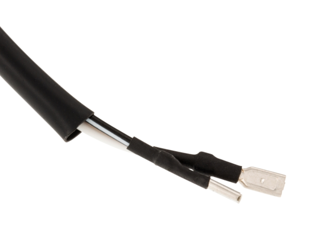 Unidad de conmutación DMP derecha para Vespa Primavera/Sprint, negro brillante