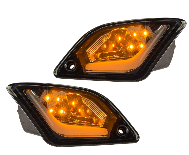 Kit de indicadores delanteros y traseros para Vespa GTS/GTS Super/GTV 125-300cc ('14-), tintados