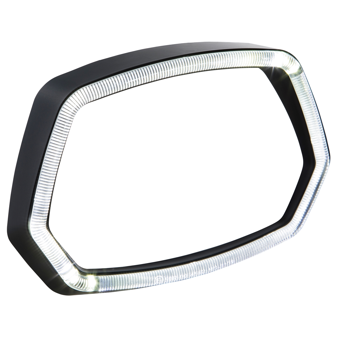 Anillo de luz LED negro mate para Vespa Sprint 125/150cc 4T ('13-'18)
