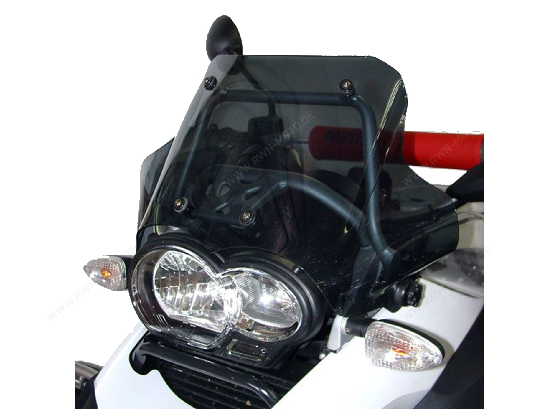 Parabrisas corto "Summer" para BMW R 1200 GS Adventure, humo oscuro