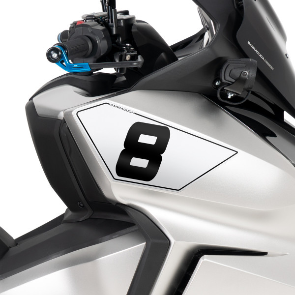 Placa de matrícula para Honda Forza 750 (21-) - Barracuda