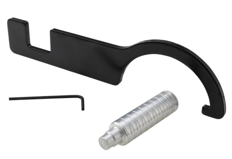 Amortiguador "Black Edition", trasero para Vespa Primavera/Sprint 50cc 2T/4T, negro mate