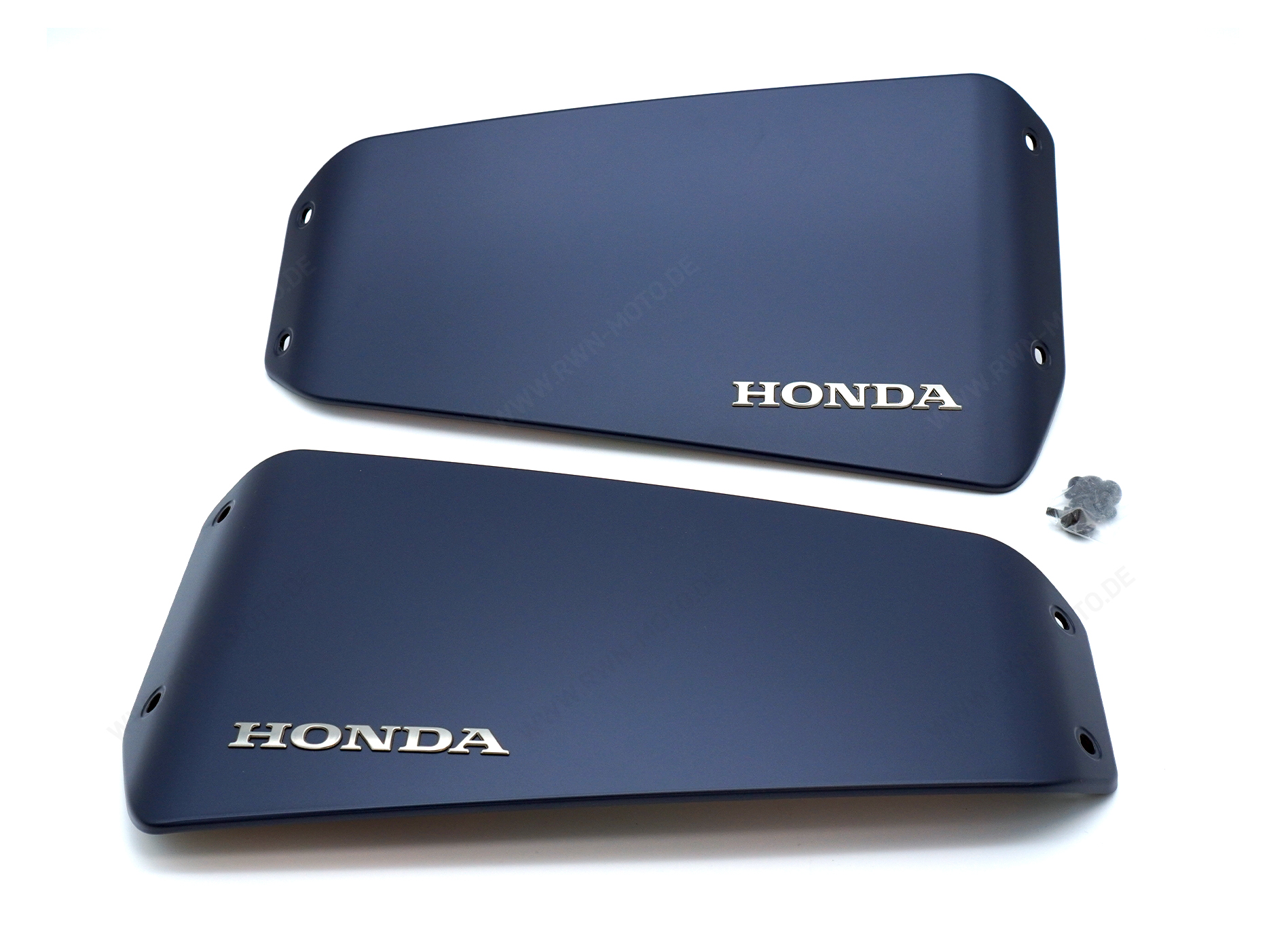 Juego de embellecedores de maletas azules para el juego de maletas laterales para Honda Forza 750 2021-