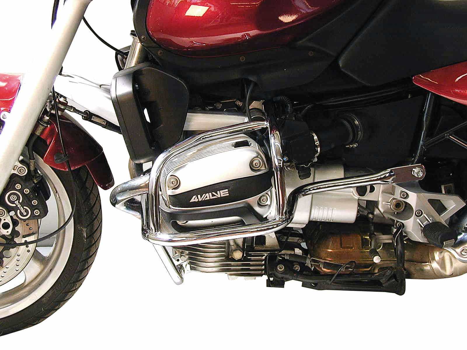 Protector de motor cromado para BMW R 850 R (94-02)/R 1100 R (94-99) Hepco & Becker