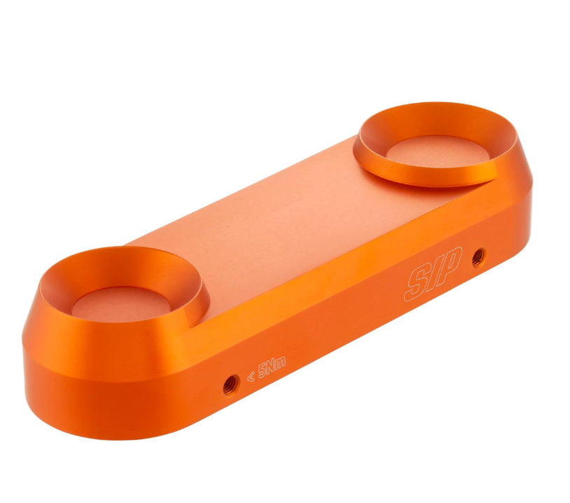 Tapa del basculante para Vespa, naranja mate