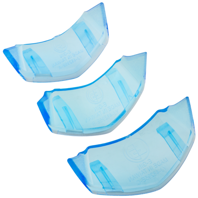 Inserto de cascada azul transparente para Vespa Primavera/Sprint 50-150cc ('18-)