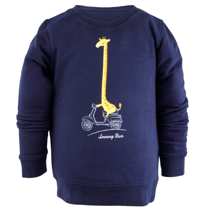 Sudadera para niños "Looong Run", azul