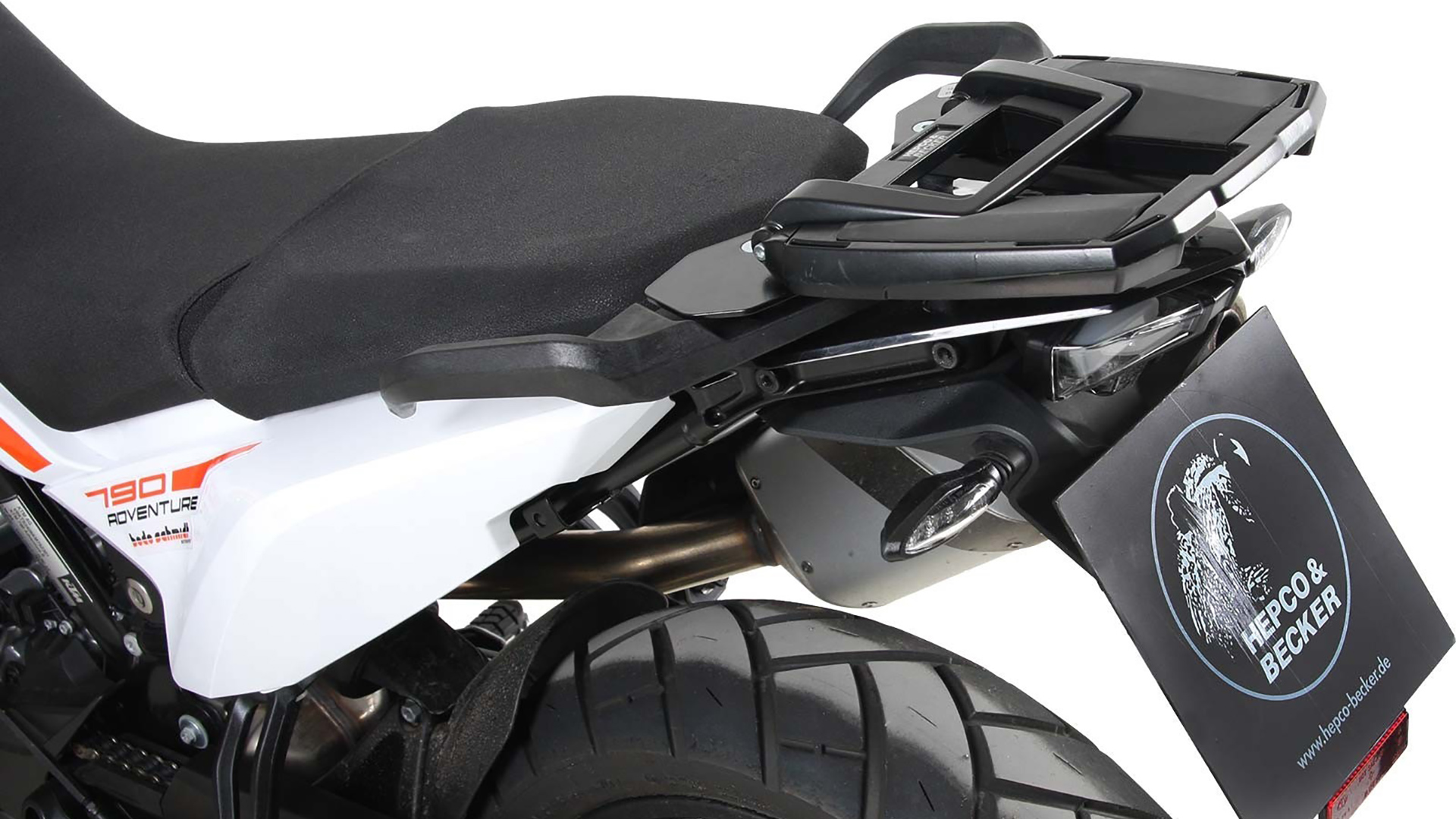 Portaequipajes Easyrack para el portaequipajes original KTM 890 Adventure (21-) Hepco & Becker