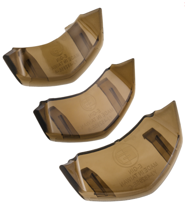 Inserto de cascada negro tintado para Vespa Primavera/Sprint 50-150cc ('18-)