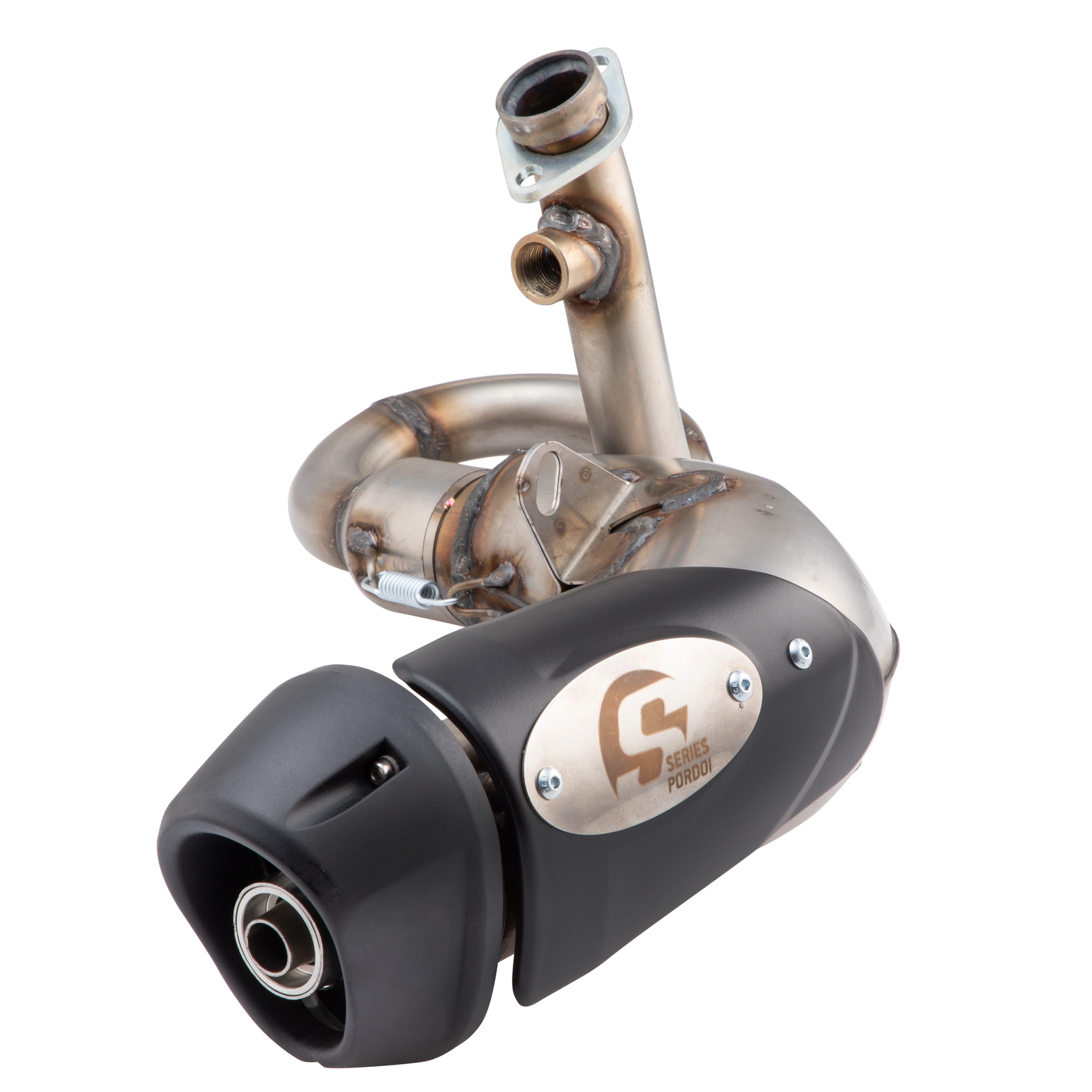 Escape Racing para Vespa GTS/GTS Super/GTV/GT 60 125-300cc es decir, 4T, LC, acero inoxidable
