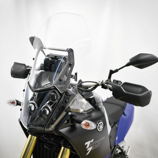 Parabrisas alto transparente para Yamaha Ténéré 700 (19-24)