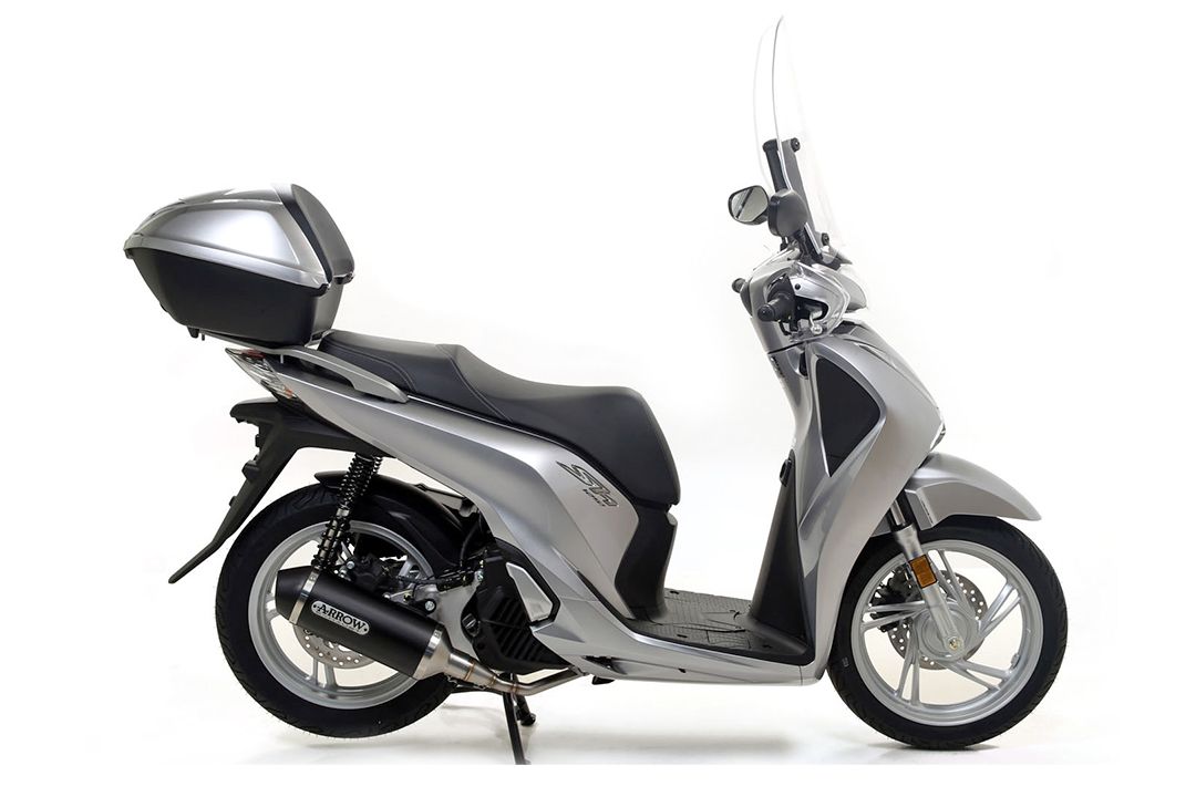 ARROW Escape DARK URBAN para Honda SH125i / SH150i (12-)