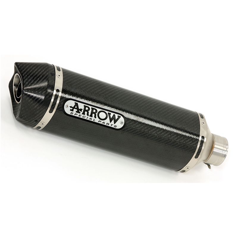 Escape ARROW RACE TECH para Honda CB500X 2017- fabricado en fibra de carbono
