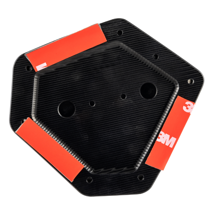 Funda para tapa de vario ZELIONI para Vespa GTS/GTS Super/GTV HPE 300cc, negro brillante
