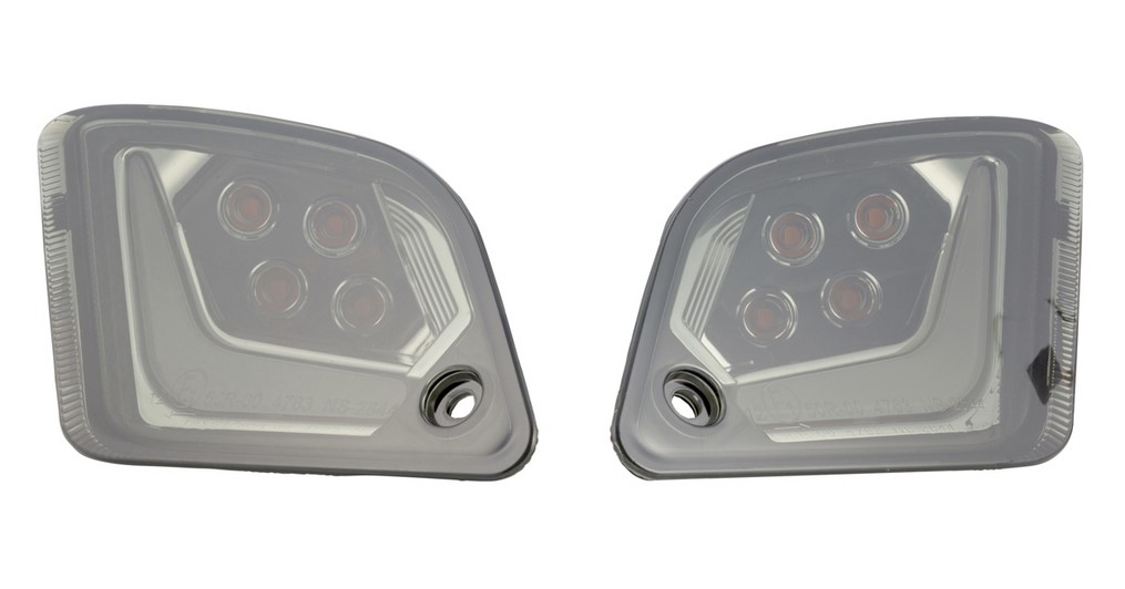 Kit de intermitentes traseros izquierdo/derecho para Vespa GTS/GTS Super/GTV/GT 60/GT/GT L ('03-'13), tintados