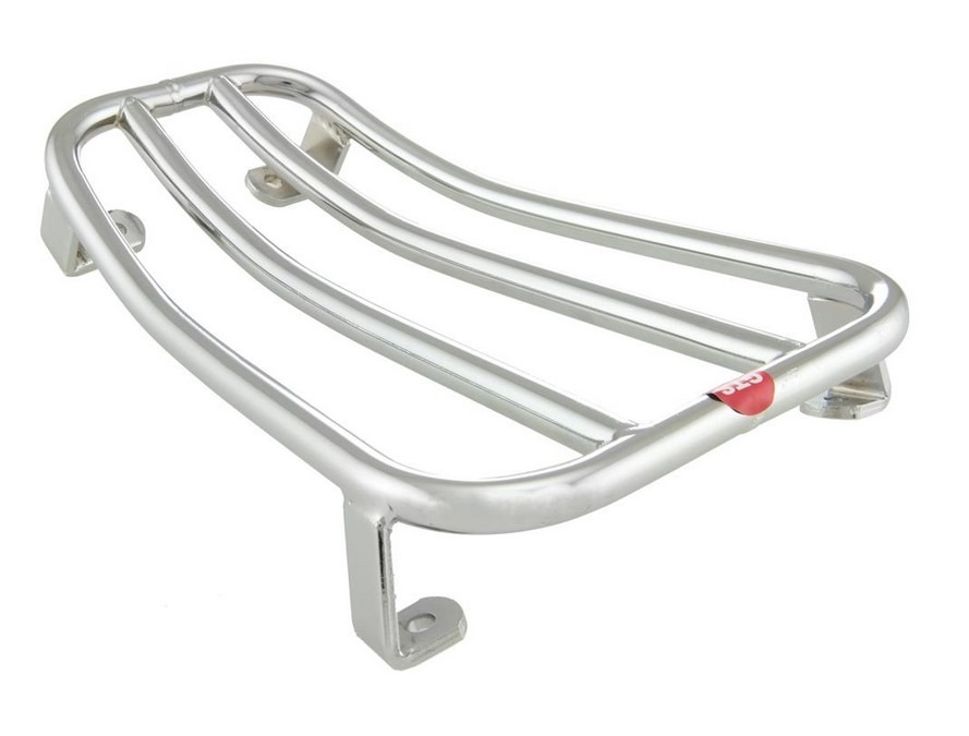 Portaequipajes de paso para Vespa GTS/GTS Super/GTV/GT 60/GT L 125-300cc 4T LC, cromado