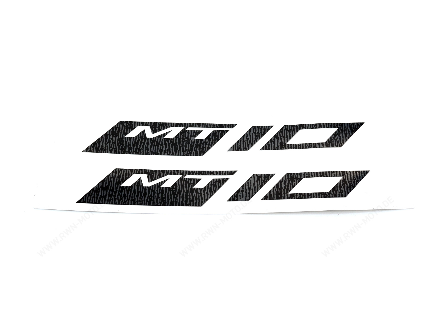 Adhesivos reflectantes para llantas negro frontal para Yamaha MT-10 (22-) Original