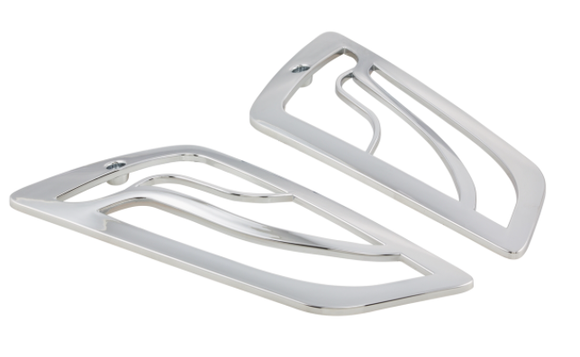 Rejilla indicadora derecha e izquierda, frontal para Vespa GTS/GTS Super/GTV/GT 60/GT/GT L, cromada