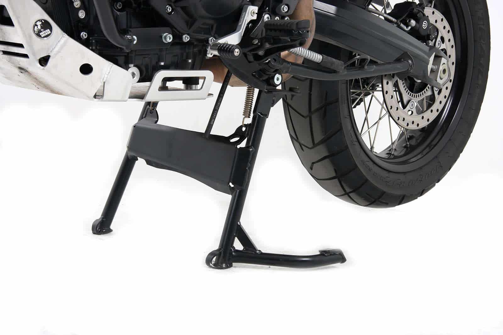 Caballete central negro para BMW F 650 GS Twin (08-11)/F 700 GS (12-17) Hepco & Becker