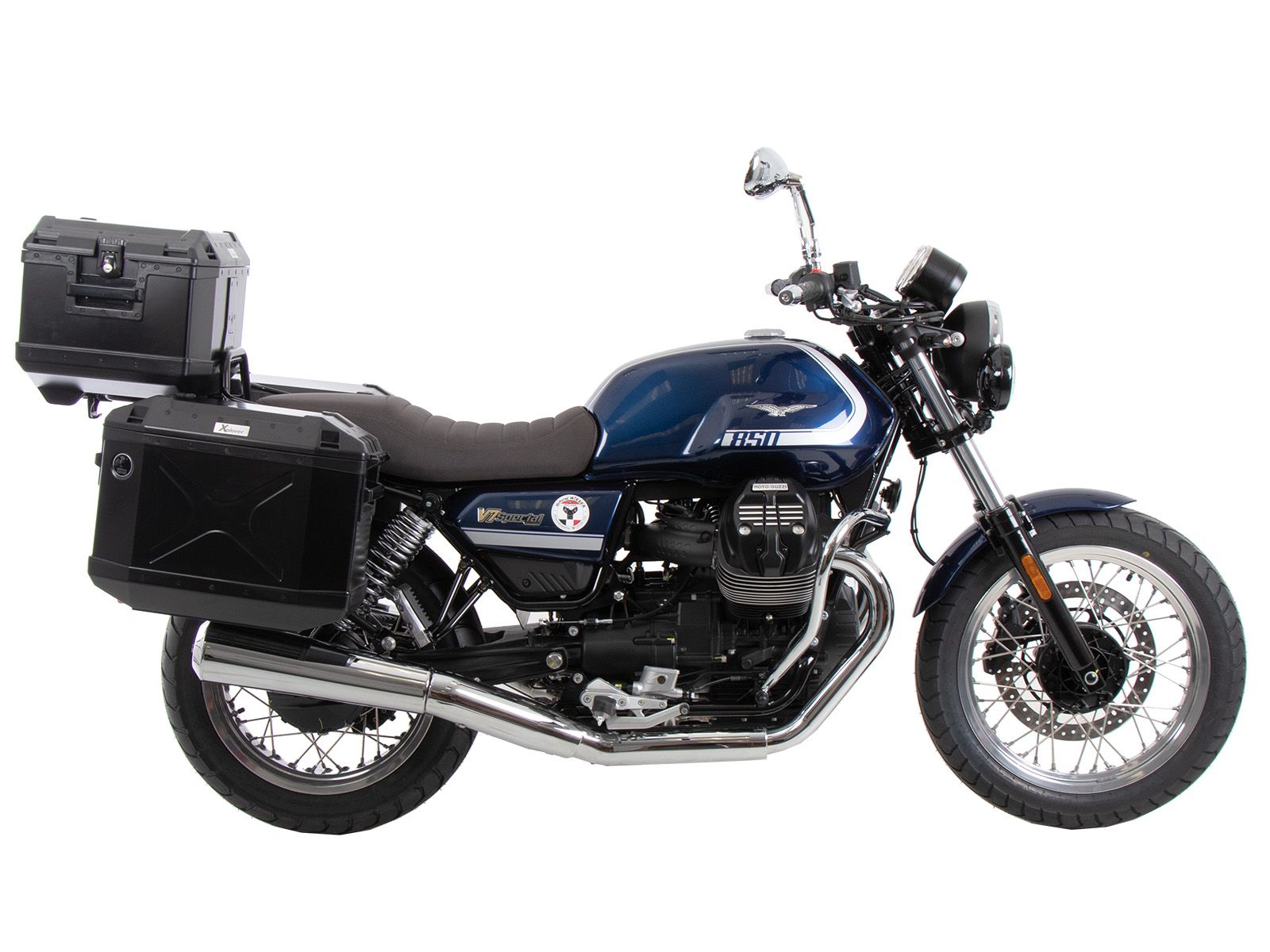 Portaequipajes para Moto Guzzi V7 850 2021- Original Hepco & Becker
