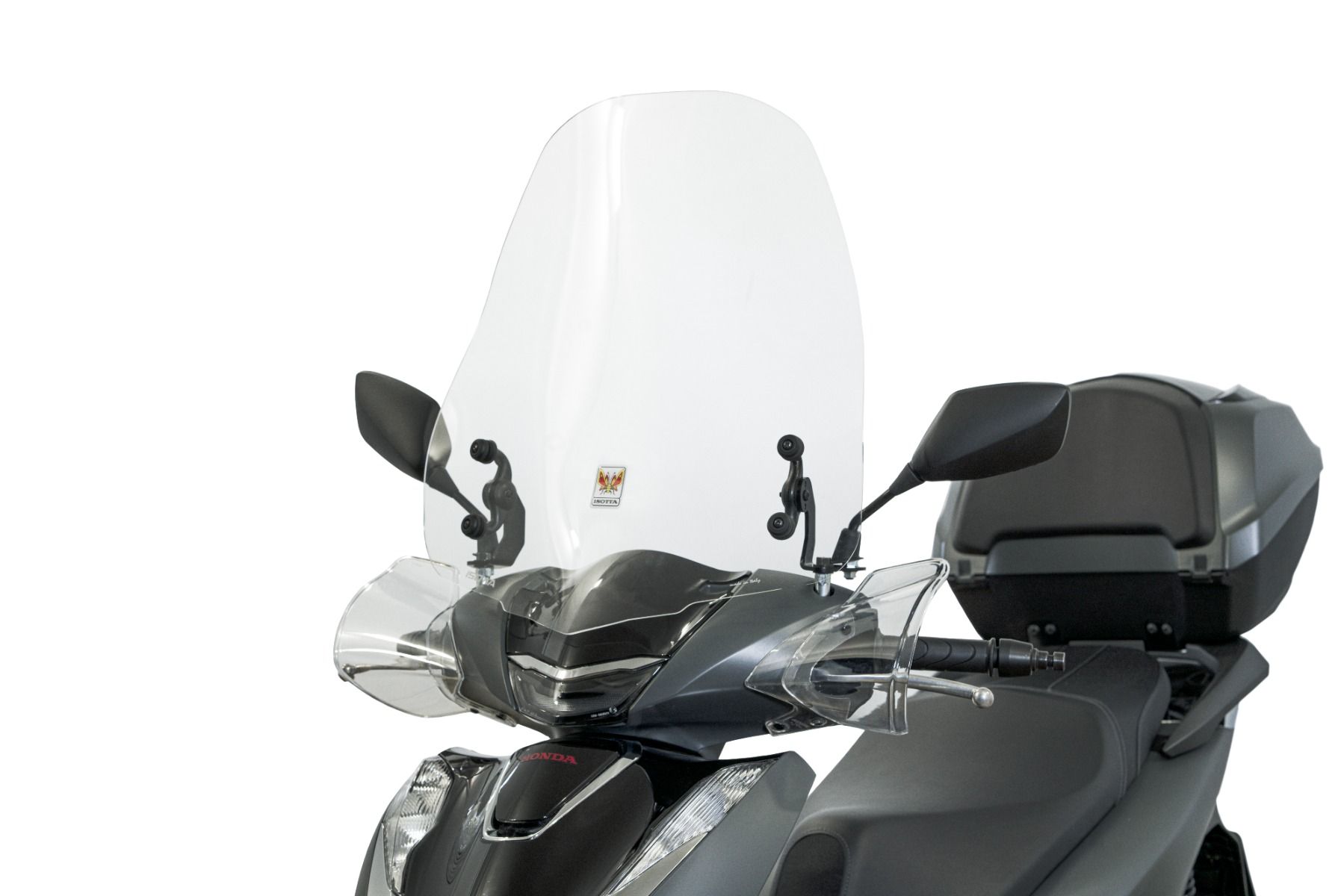 Parabrisas de altura media transparente para Honda SH 125i / 150i / SH 350i (20-24)