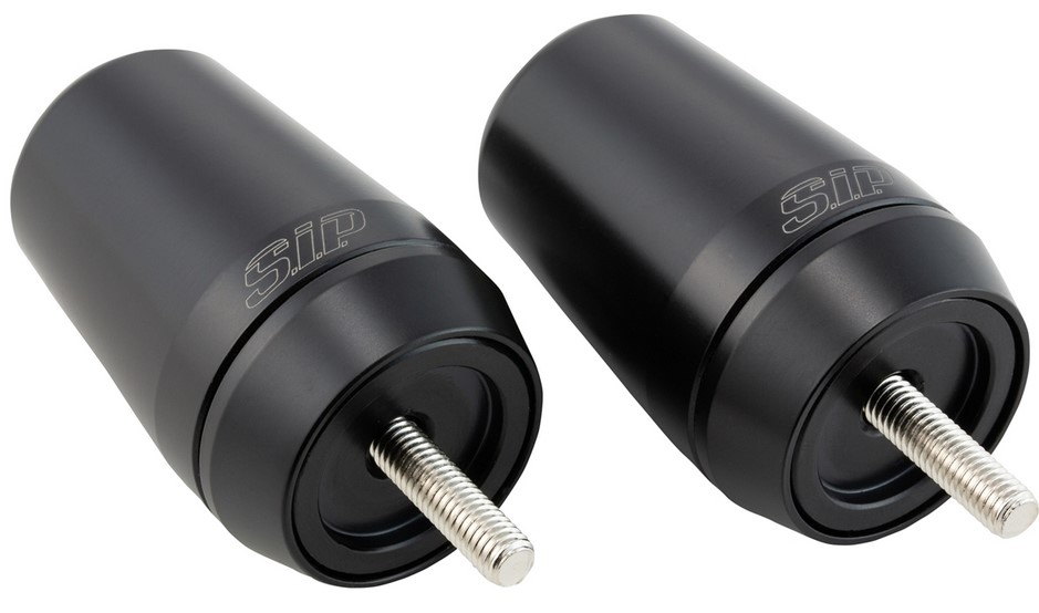 Contrapesos de manillar para Vespa GTS/GTS Super/GTV/GT 60/GT/GT L 125-300cc, derecha/izquierda, negro