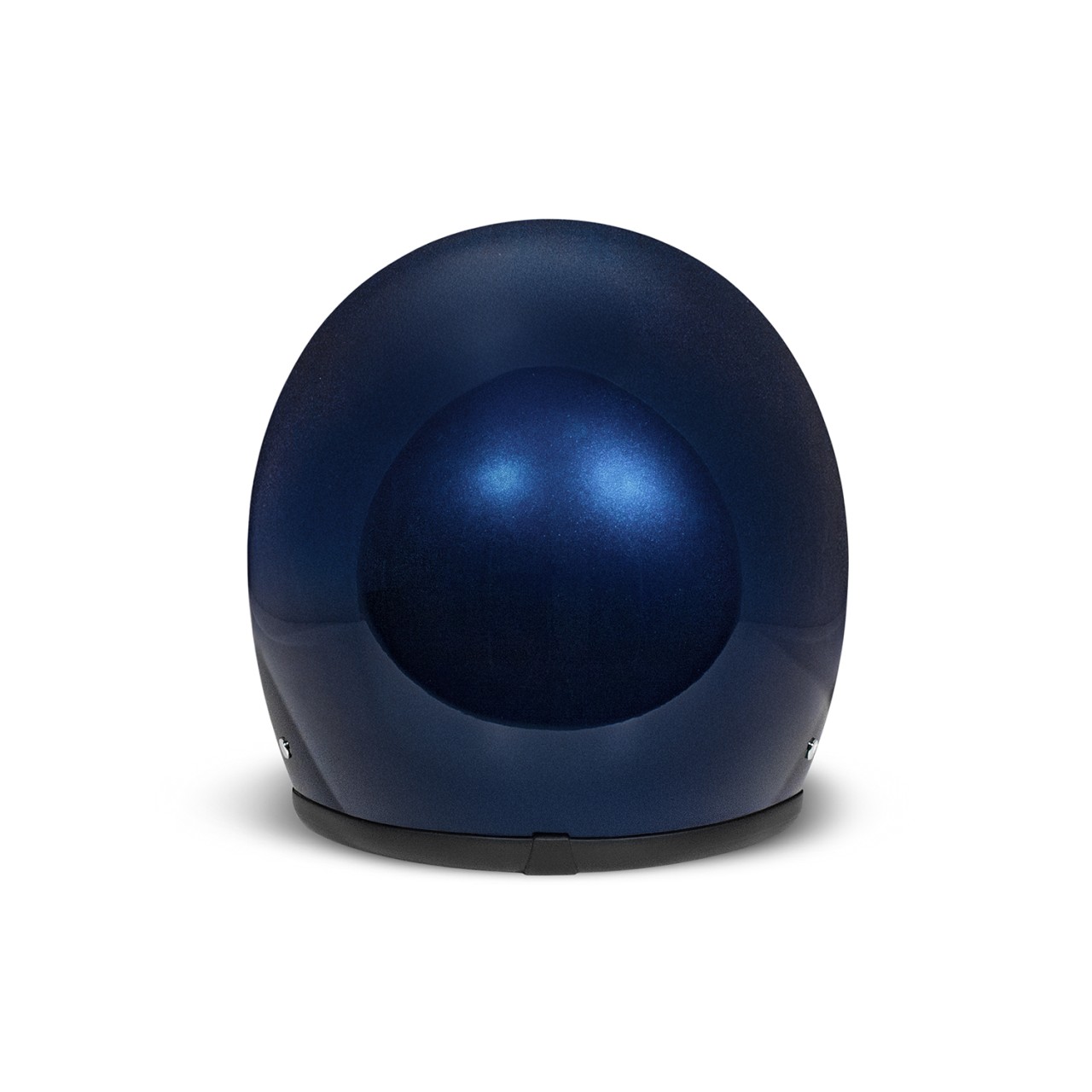 Casco DMD Jet Retro, azul, purpurina, Deep Blue, fibra de vidrio, ECE 22.06