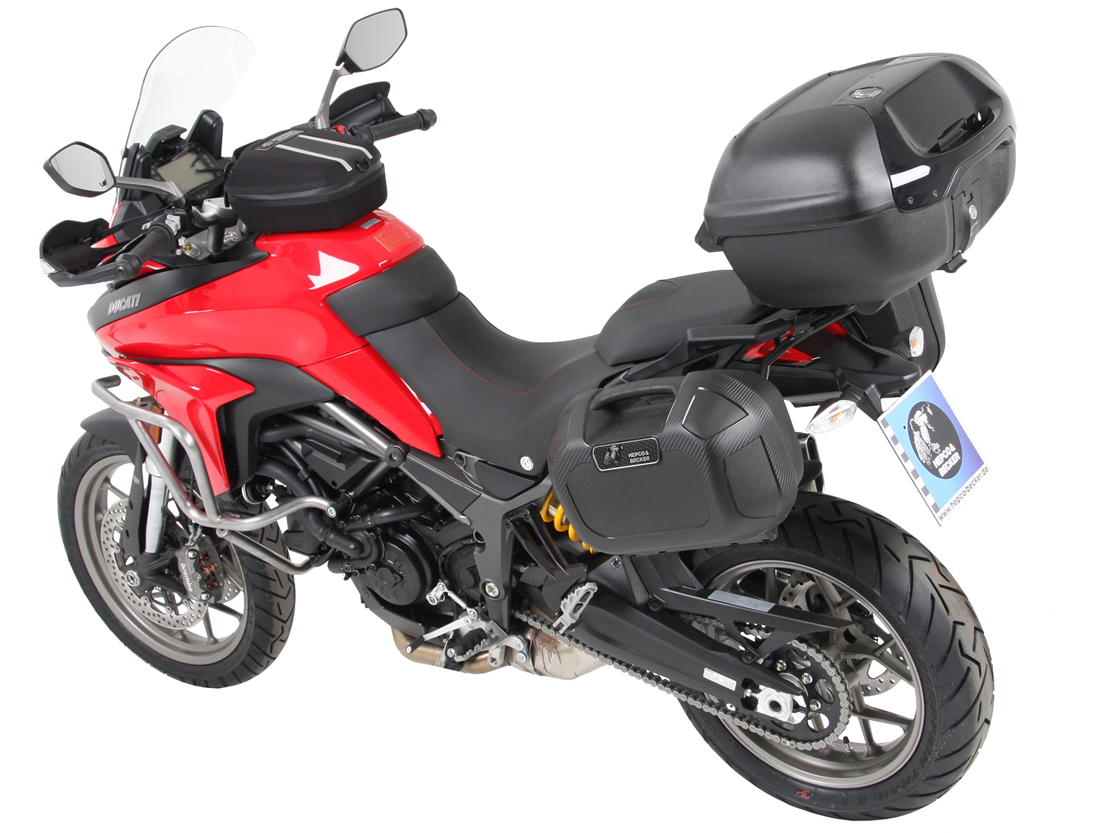 Anilla de depósito básica incl. unidad de bloqueo de la bolsa de depósito para Ducati Multistrada 950 /S (17-21)