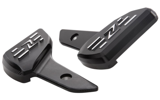 Estribos derecho e izquierdo para Vespa Primavera/​Sprint 50-150ccm 2T/​4T AC, negro