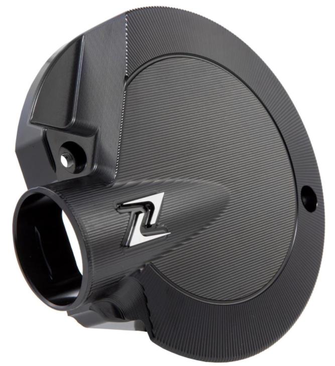 Tapa de entrada de aire vario para Vespa Primavera/​Sprint 125-150ccm i.e. 3V 4T CA, negro
