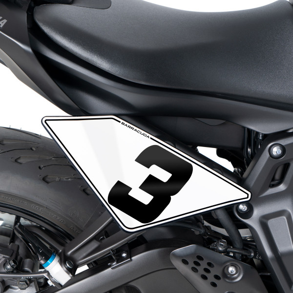 Placa de matrícula para Yamaha MT-07 (21-24) - Barracuda