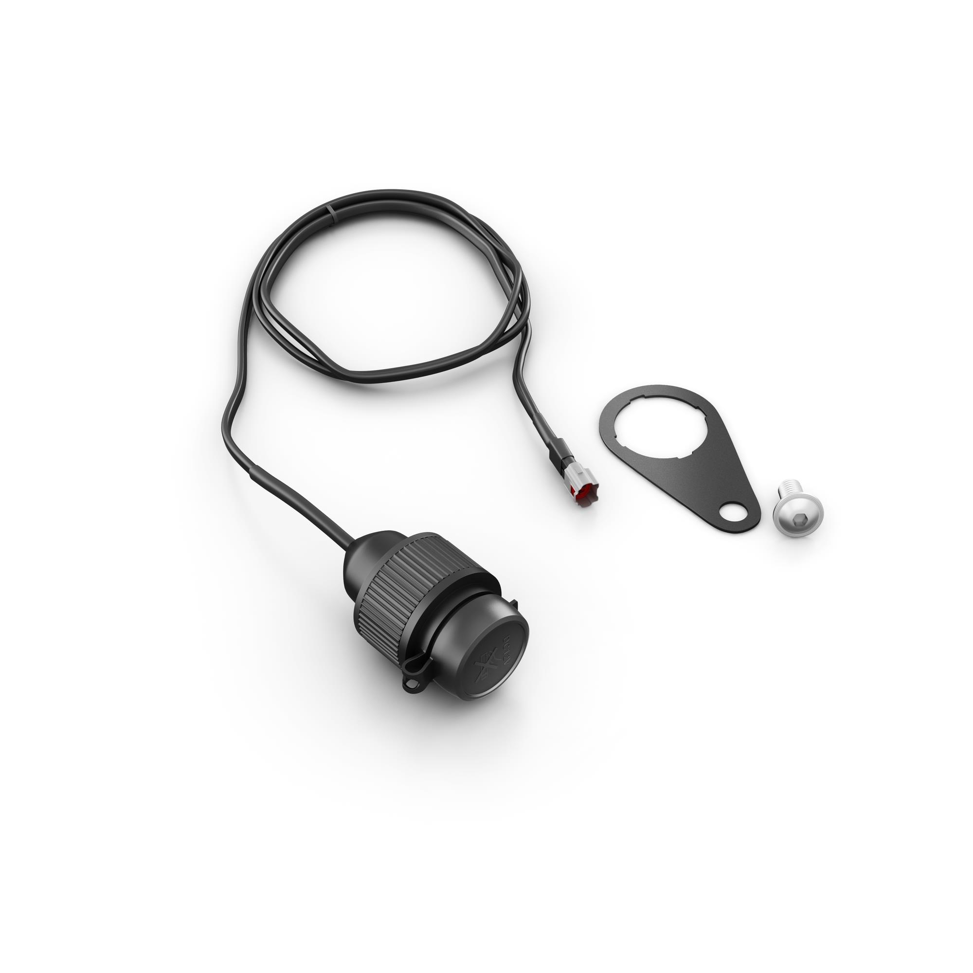 Toma de corriente de 12 V para MT-07, MT-09 y Ténéré 700, original de Yamaha