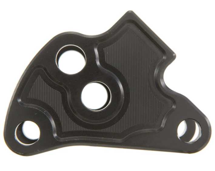 Adaptador para bajar amortiguador, trasero para Vespa Primavera/Sprint, negro
