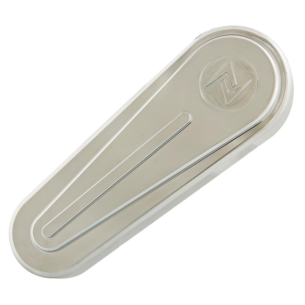Tapa del basculante, cromada Zeloni para Vespa Primavera/Sprint/GTS/GTS Super 50-300cc ('14-'16)