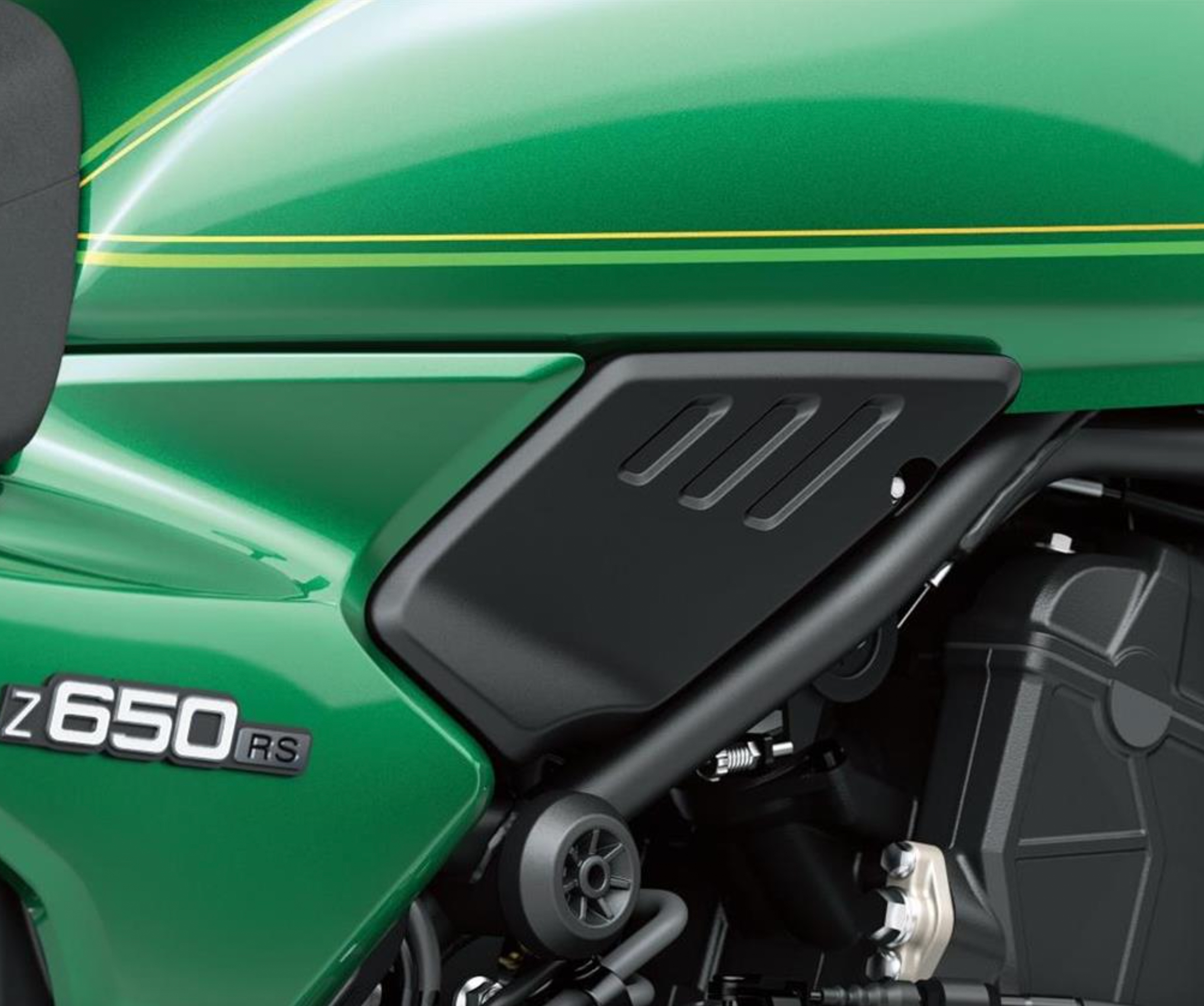 Juego de rodilleras negras para Kawasaki para Z 650 RS 2022- original