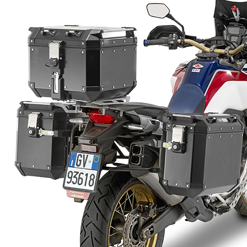 Trekker Outback 42 litros MONOKEY topcase aluminio negro Givi